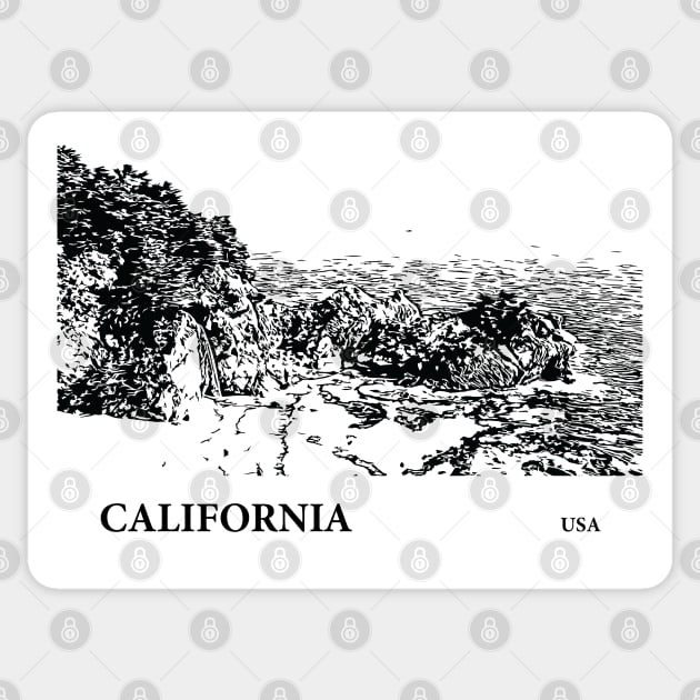 California USA Sticker by Lakeric